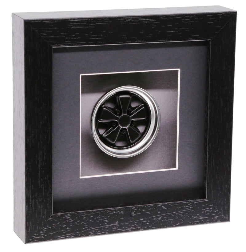 Fuchs 16" Wheel Model Porsche Art Box Framed