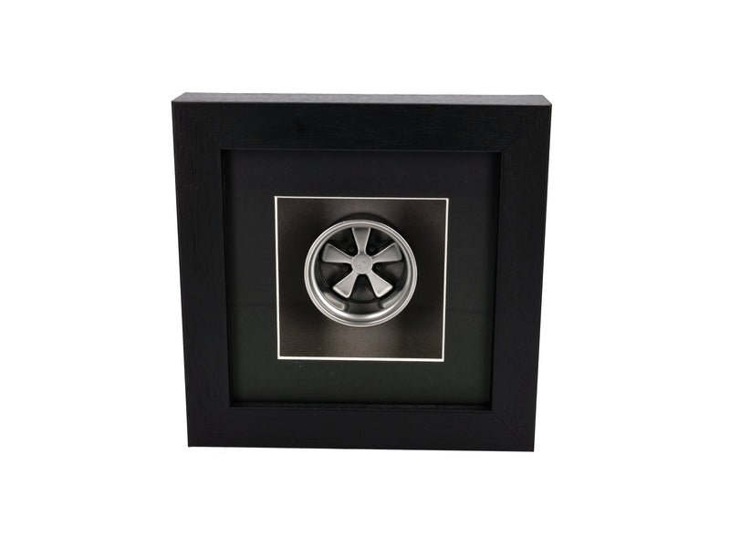Fuchs RSR Silver Wheel Model Hand Assembled Art Box Framed - 1:8