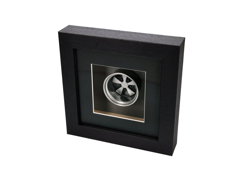 Fuchs RSR Silver Wheel Model Hand Assembled Art Box Framed - 1:8