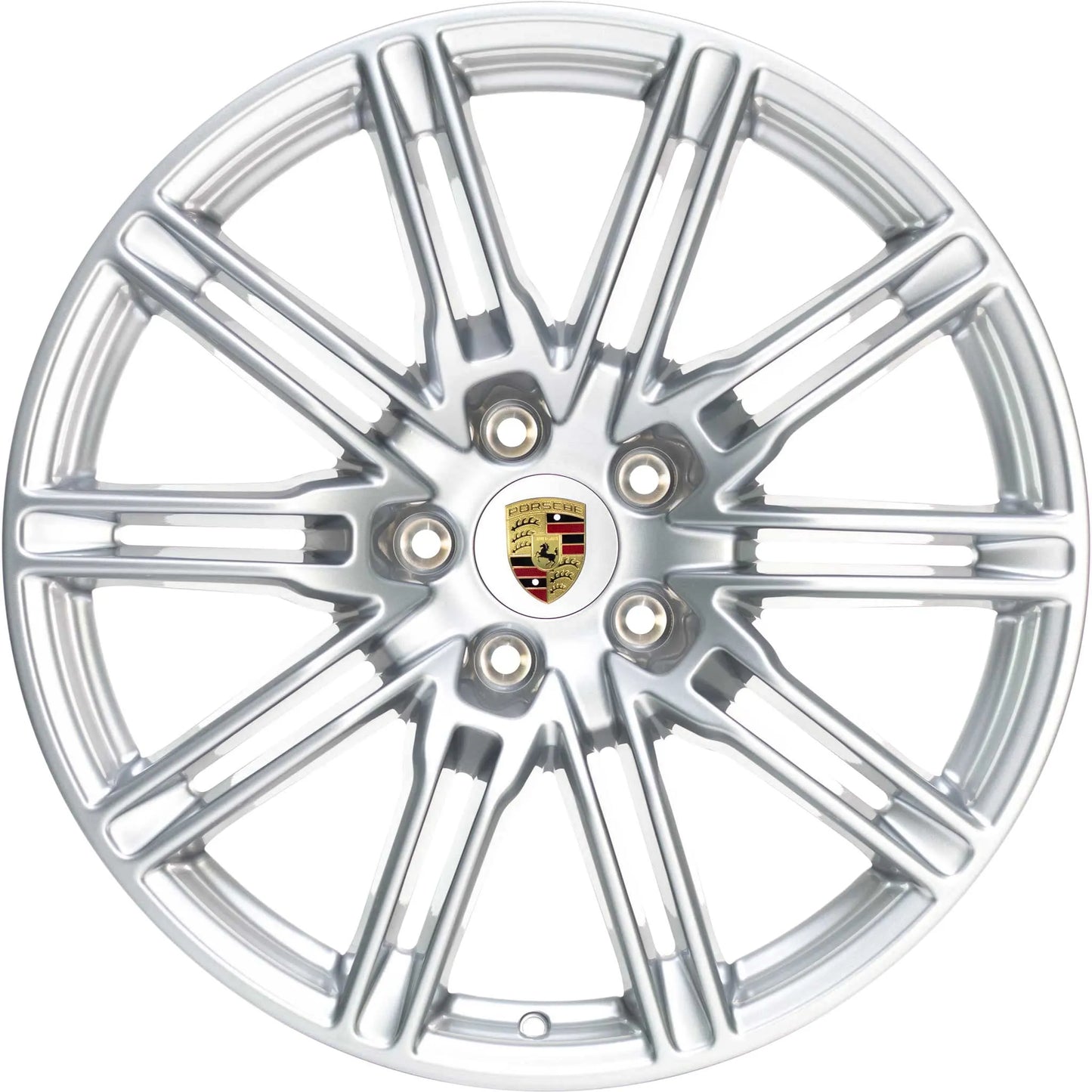 GT Silver Metallic Alloy Wheel - 10JX21 - Cayenne | 2011-2018