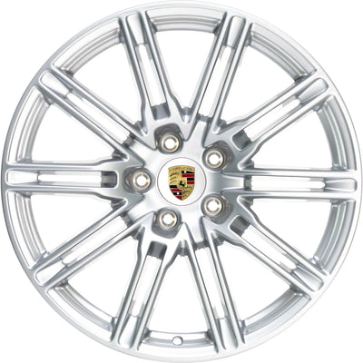 GT Silver Metallic Alloy Wheel - 10JX21 - Cayenne | 2011-2018
