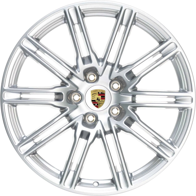 GT Silver Metallic Alloy Wheel - 10JX21 - Cayenne | 2011-2018