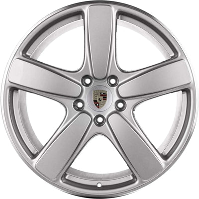 GT Silver Metallic Alloy Wheel - 10JX21 - Cayenne | 2015-2018
