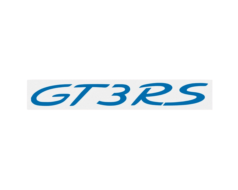 GT3RS Emblem Logo - Riviera Blue - 911 | 1999-2004