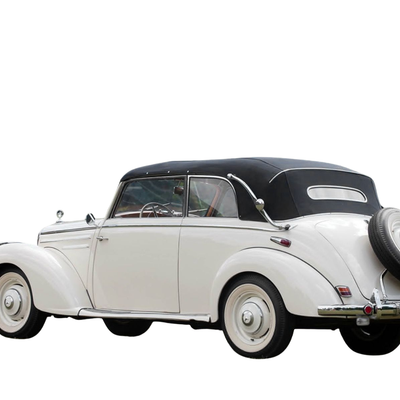 German Classic Canvas Convertible Top - 220a | 1954-1955