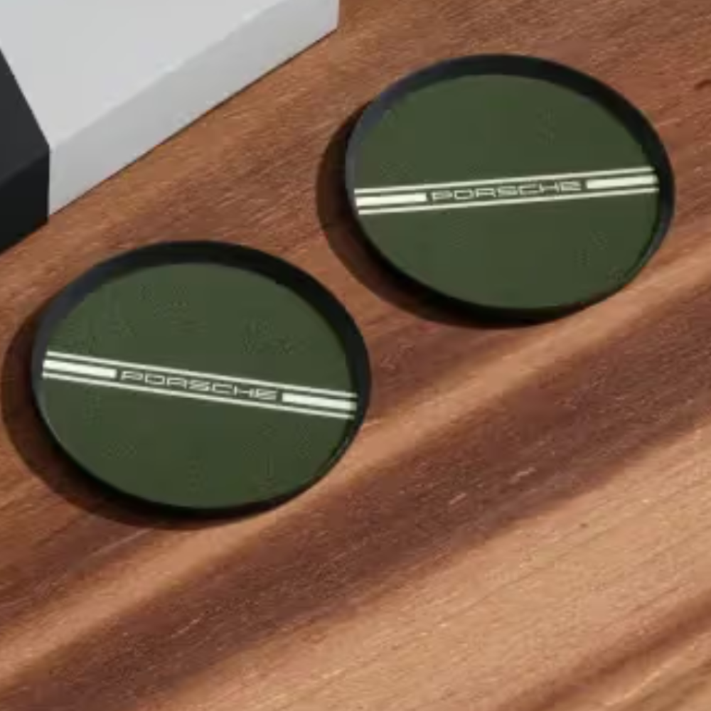 Heritage Design Cupholder Coaster Insert - Cayenne | 2003-2025