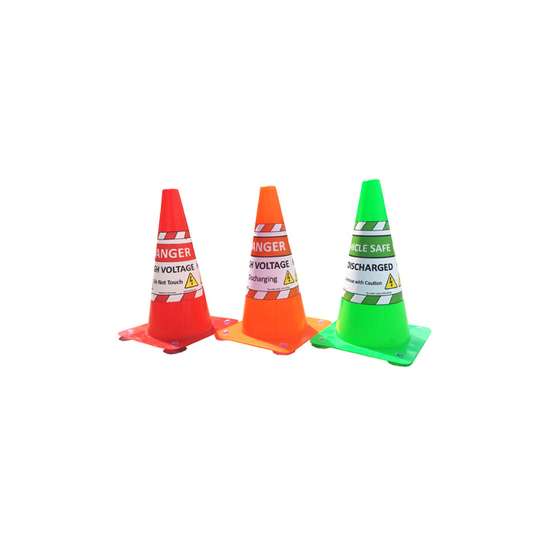 High Voltage Cones - 3 Piece Set