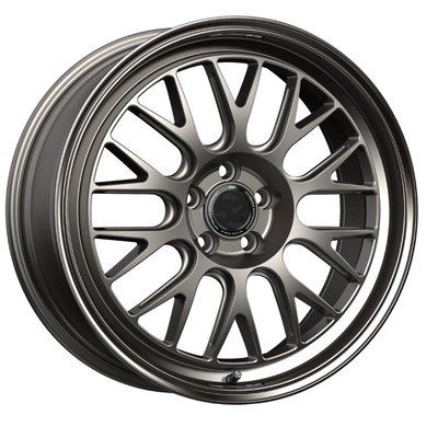 Holeshot RSR Matte Titanium Wheel - 18X9.5 - ET38