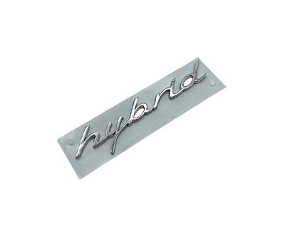 Hybrid Door Emblem Logo - Chrome - Panamera | 2010-2016