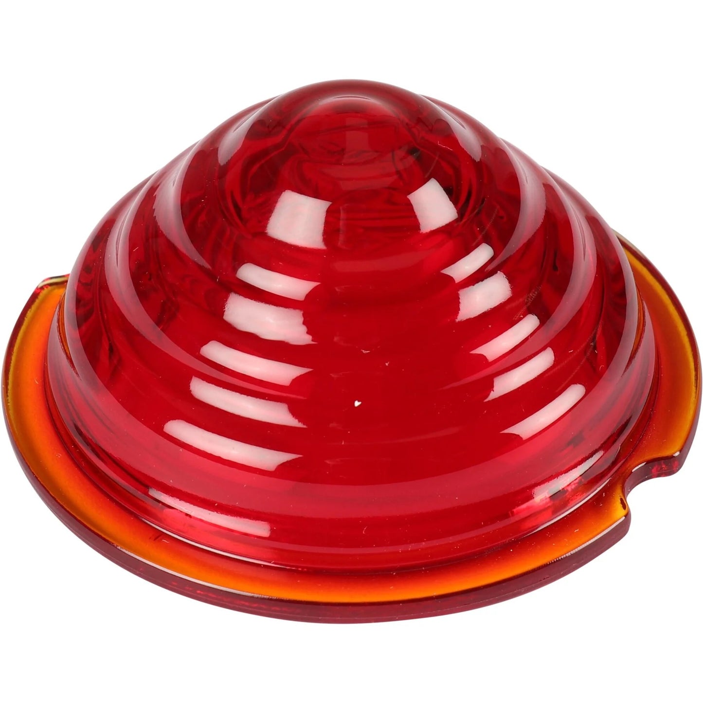 Taillight Beehive Lens, Dark Red, 356/356A (T1) (50-57)