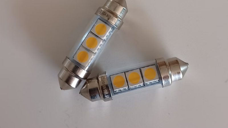 Interior Dome Light LED White 39mm - 356 | 1950-1954