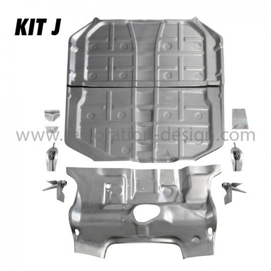 Complete Floor Pan Kit, 911/912 (65-69) - Sierra Madre Collection