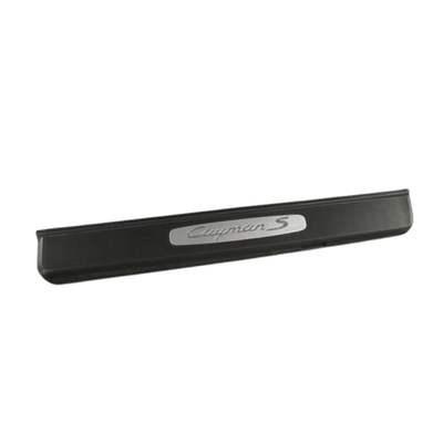 Left Door Sill Plate - Black - Cayman | 2014-2024