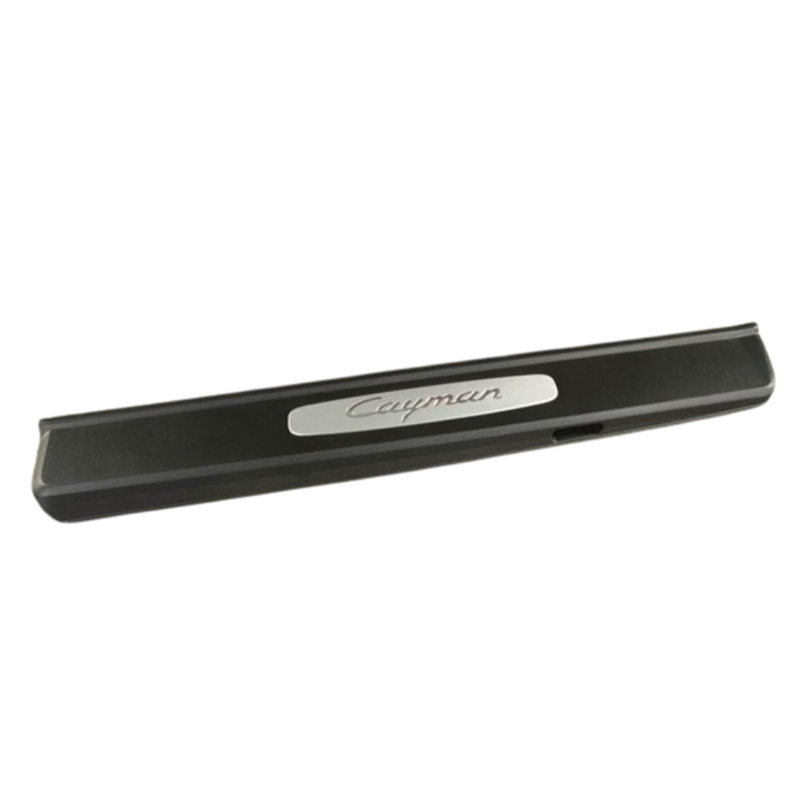 Left Door Sill Plate - Black - Cayman | 2014-2024