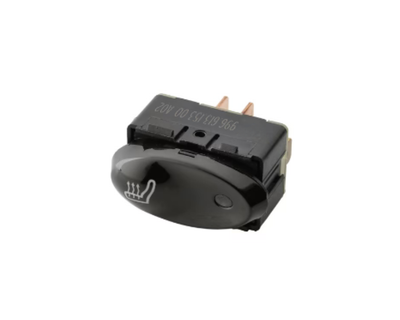 Left Seat Heating Push Button - Gloss Black - 911 | 1999-2004