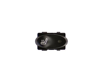 Left Seat Heating Push Button - Matt Black - 911 | 1999-2004