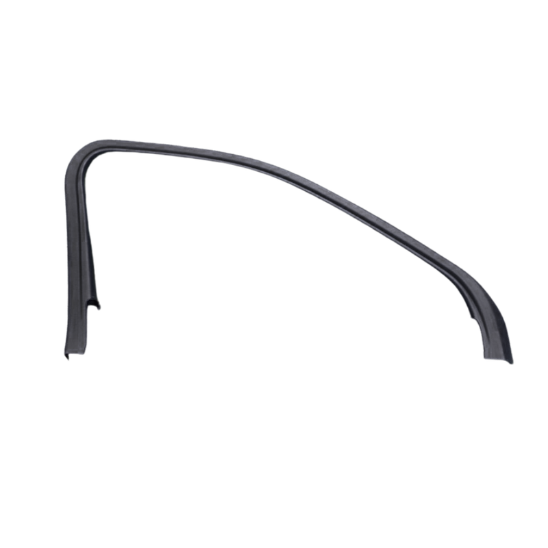Left Window Frame Trim - Black - Cayenne | 2019-2024