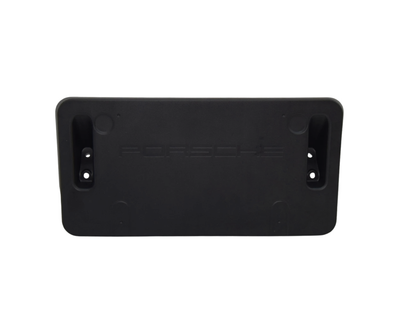 Licence Plate Holder - Black - Macan | 2015-2018