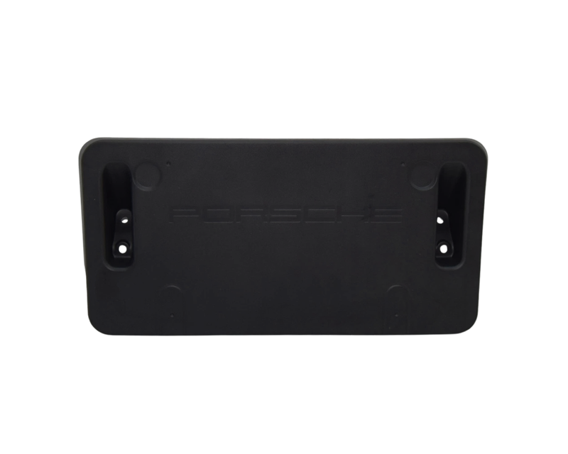 Licence Plate Holder - Black - Macan | 2015-2018