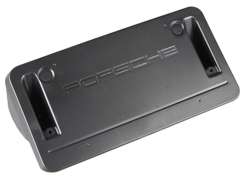 Licence Plate Holder - Black - Macan | 2017-2018