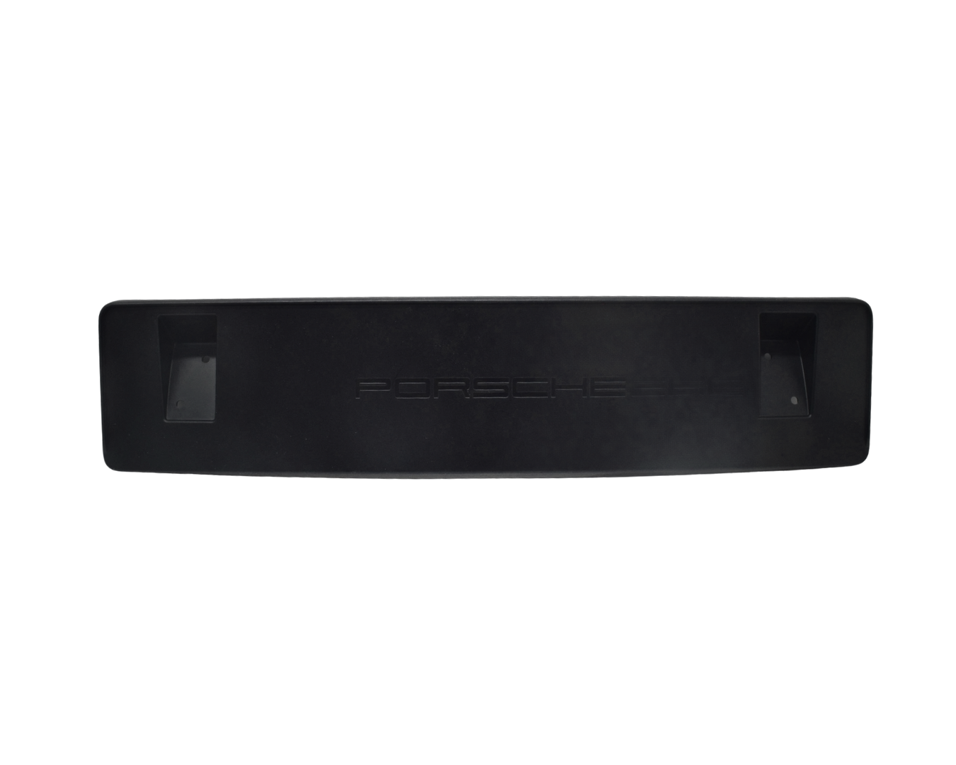 Licence Plate Holder - Black - Macan | 2019-2025
