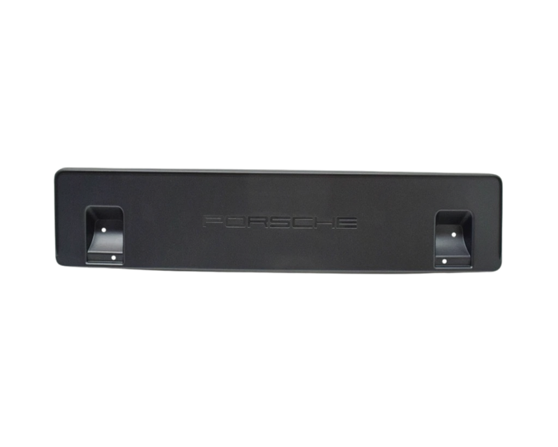 Licence Plate Holder - Black - Macan | 2019-2025