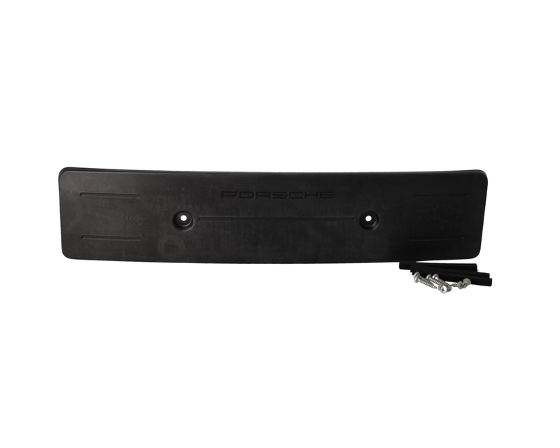Licence Plate Holder - Matt Black - Boxster | Cayman | 2020