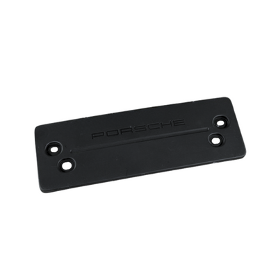 Licence Plate Holder - Matt Black - Cayenne | 2018-2024