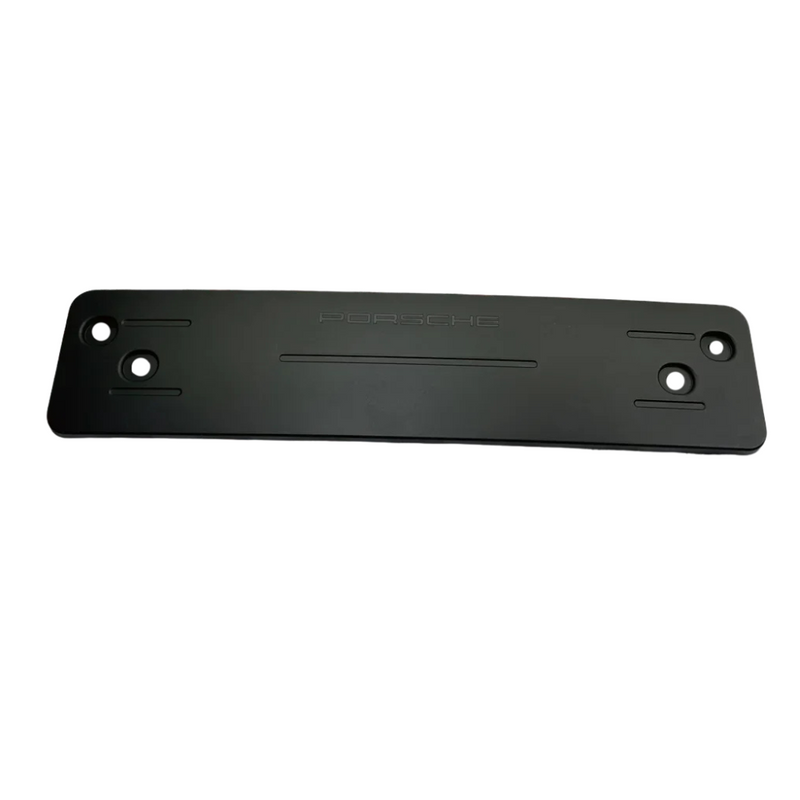 Licence Plate Holder - Matt Black - Cayenne | 2019-2023