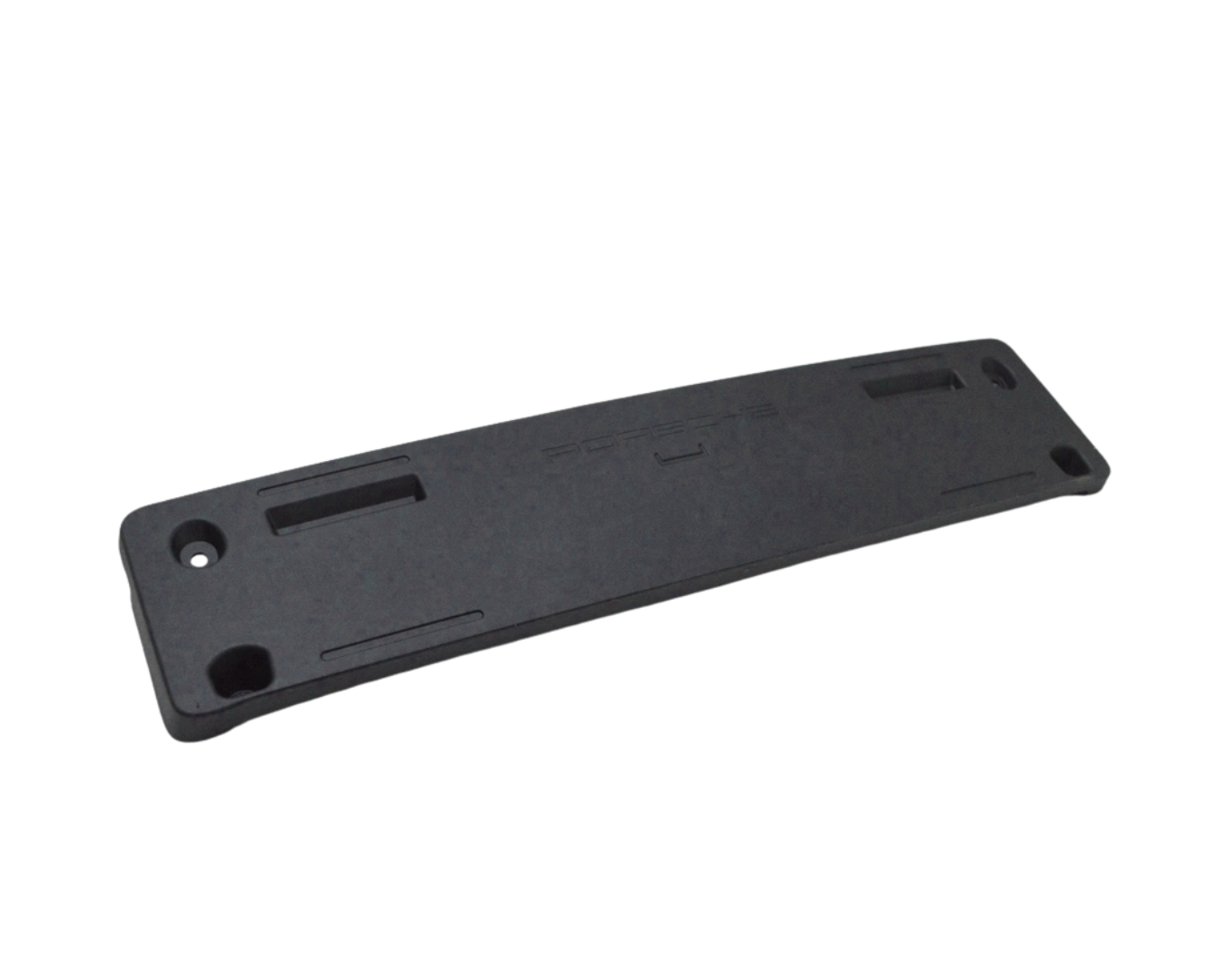 Licence Plate Holder - Matt Black - Macan | 2019-2025