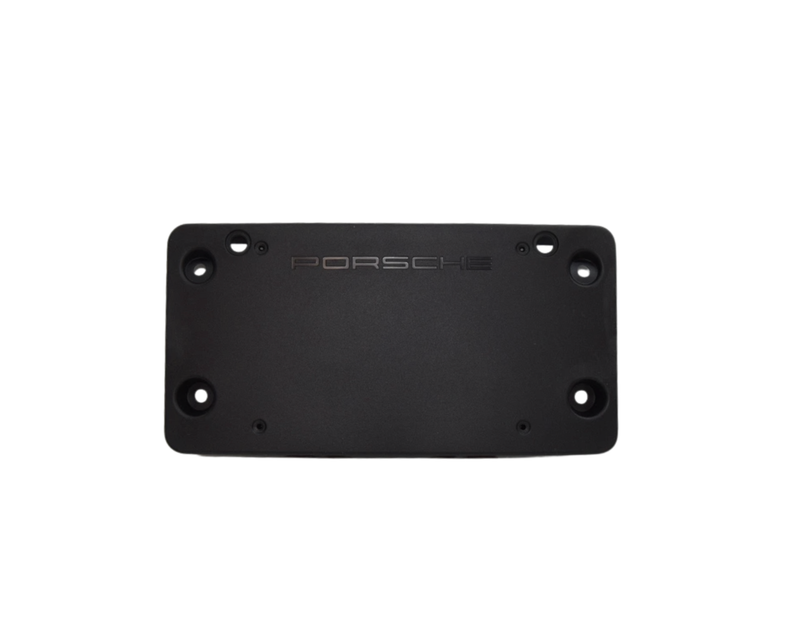 Licence Plate Holder - Matt Black - Taycan | 2020-2023