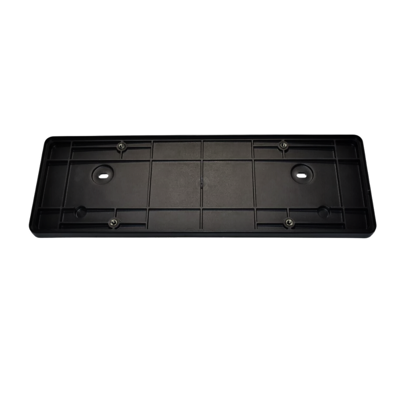 License Plate Bracket - Satin Black - Cayenne | 2011-2018