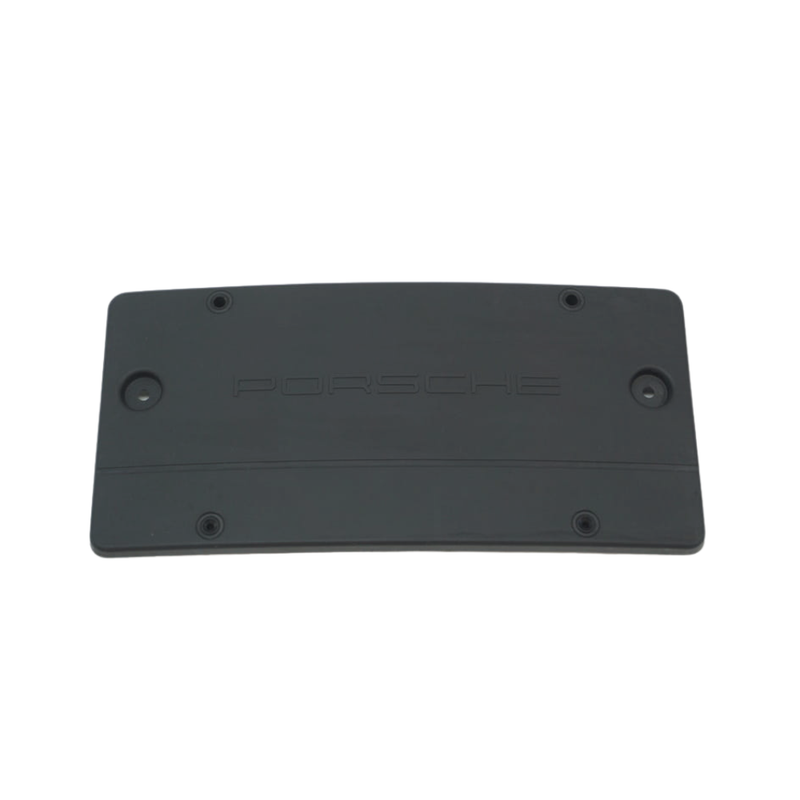 License Plate Holder - Satin Black - Boxster | 2005-2008