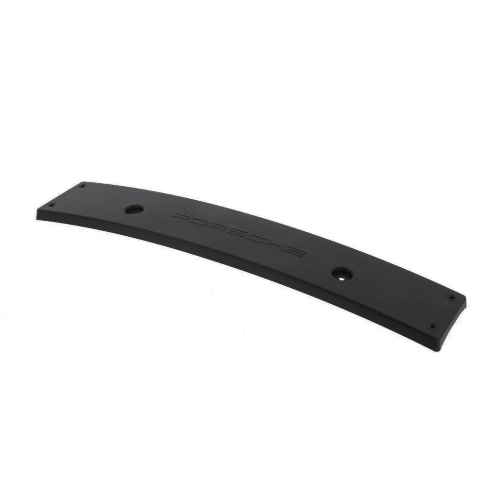 License Plate Holder - Satin Black - Boxster | 2005-2008