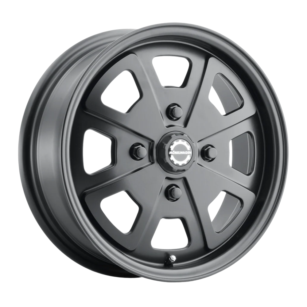 730B Schnell Wheel - Satin Black - 15"x5.5" - 4X130mm +35