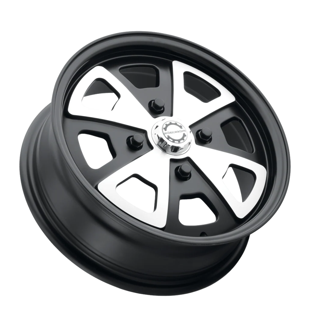 730M Schnell Wheel - Satin Black - 15"x5.5" - 4X130mm +35