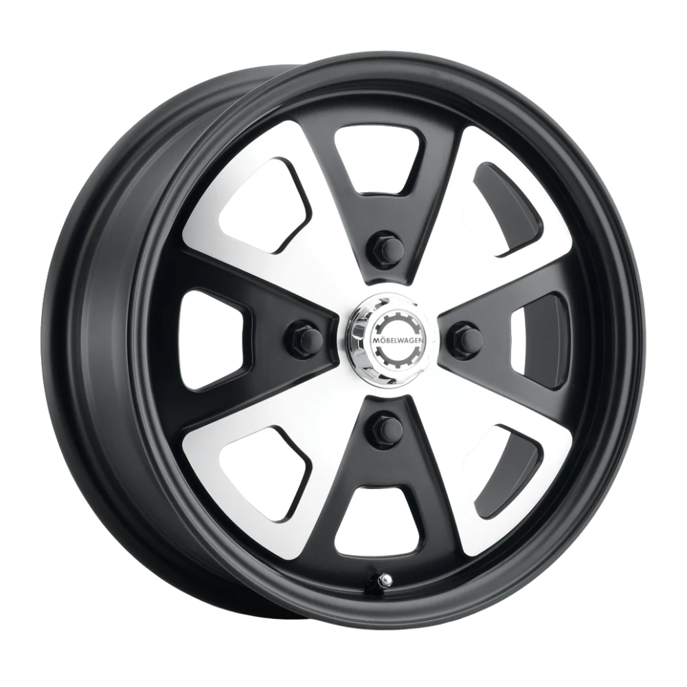 730M Schnell Wheel - Satin Black - 15"x5.5" - 4X130mm +35
