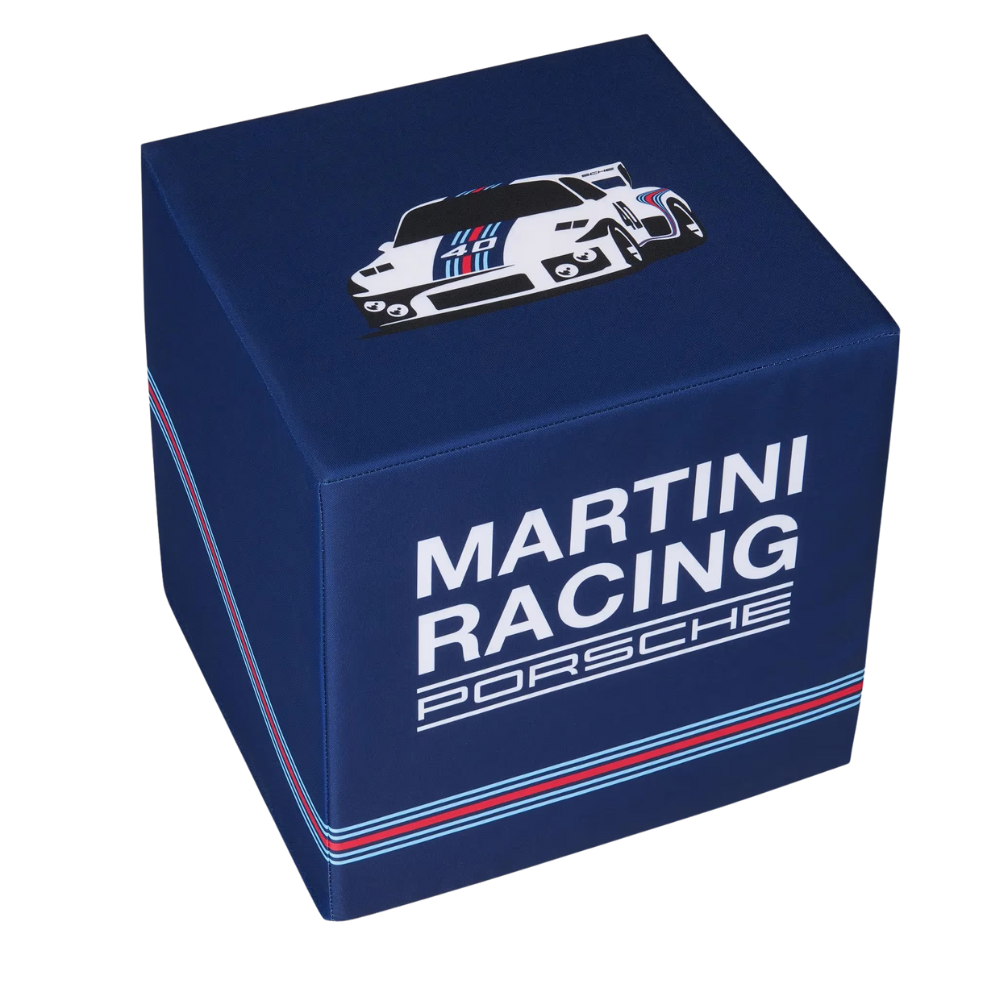 Martini Racing Design Waterproof Dark Blue Seating Cube | Sierra Madre ...