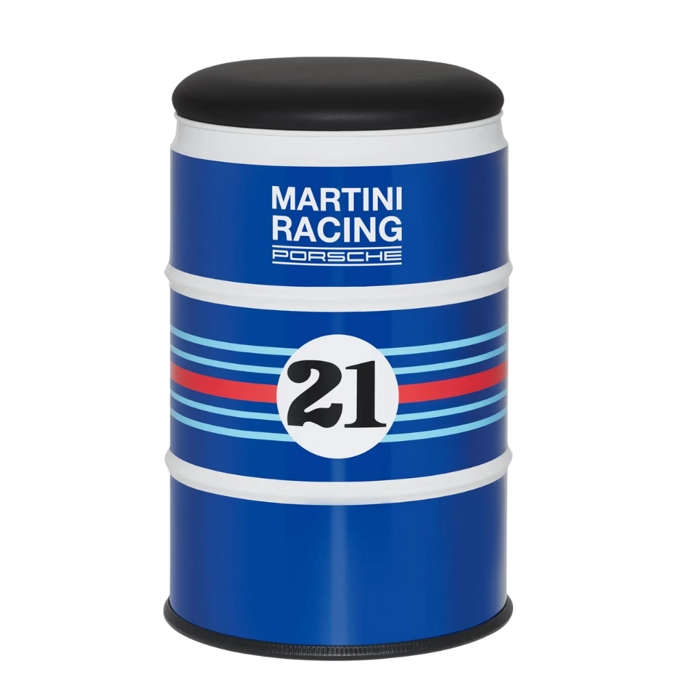 Martini Racing Design Waterproof Oil Drum Seat