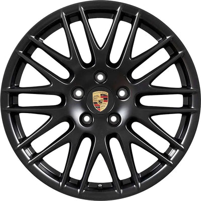 Matte Black Alloy Wheel - 9.5JX20 - ET47 - Cayenne | 2015-2018