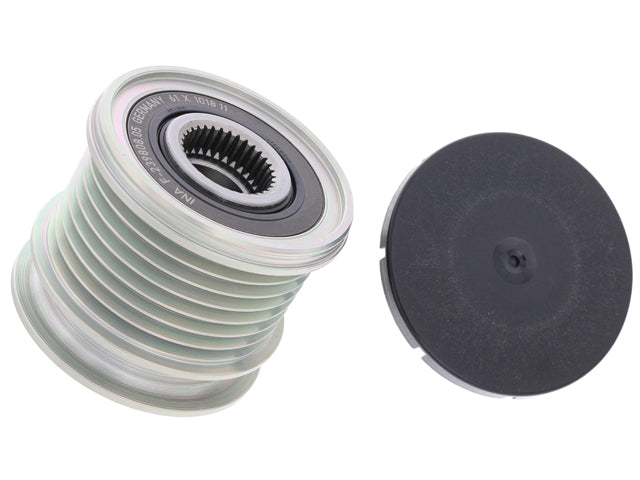 Mercedes-Benz Alternator Pulley Freewheel Type 7 Groove - 55 mm OD | 2010-2022 6261500060