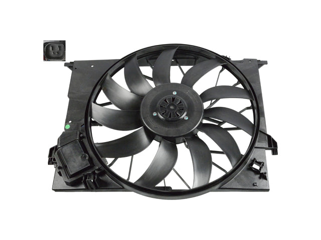 Mercedes-Benz Auxiliary Fan Assembly - 850 Watt | 2005-2014 2115002293
