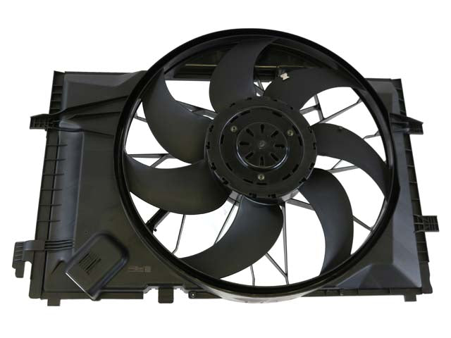 Mercedes-Benz Auxiliary Fan Assembly Includes Shroud - Between Radiator and Engine | 2003-2008 2035001693
