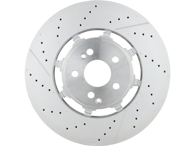 Mercedes-Benz Brake Disc - Vented / Slotted and Cross Drilled 370 X 32 mm | 2021-2024 1674235401