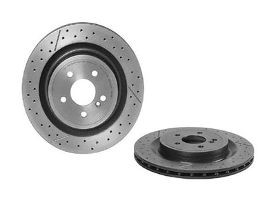 Mercedes-Benz Brake Disc - Vented / Slotted and Cross-Drilled 330 X 22 mm | 2012-2020 1724230112