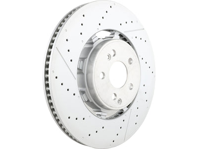 Mercedes-Benz Brake Disc - Vented / Slotted and Cross Drilled 370 X 32 mm | 2021-2024 1674235401