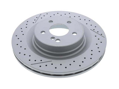 Mercedes-Benz Brake Disc - Vented / Slotted and Cross-Drilled 330 X 26 mm | 2008-2015 2044230412