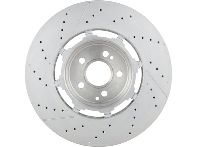 Mercedes-Benz Brake Disc - Vented / Slotted and Cross Drilled 370 X 32 mm | 2021-2024 1674235401