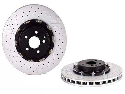 Mercedes-Benz Brake Disc - Vented / Slotted and Cross-Drilled 380 X 36 mm | 2005-2006 2204212612