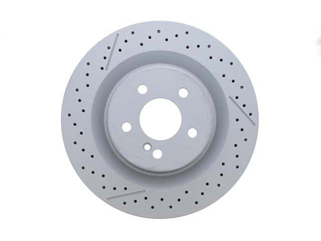 Mercedes-Benz Brake Disc - Vented / Slotted and Cross-Drilled 330 X 26 mm | 2008-2015 2044230412